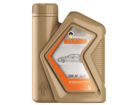 Масло моторное 10w40 1л РОСНЕФТЬ Maximum п/с Масло моторное 10w40 1л РОСНЕФТЬ Maximum п/с