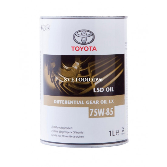 Масло Трансмиссионное TOYOTA 75w85 LSD GL5 1л Масло Трансмиссионное TOYOTA 75w85 LSD GL5 1л