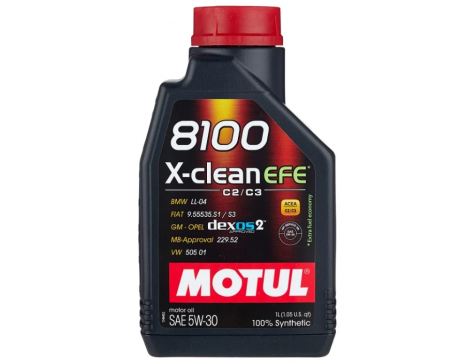Масло моторное 5w30 1л MOTUL 8100 X-clean EFE син Масло моторное 5w30 1л MOTUL 8100 X-clean EFE син