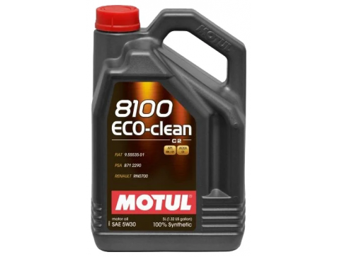Масло моторное 5w30 5л MOTUL 8100 Eco-clean син
