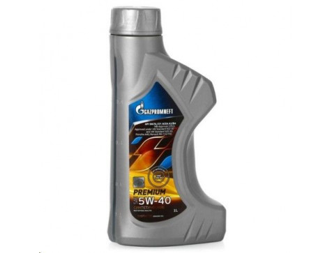 Масло моторное 5w40 1л Gazpromneft Premium SN/SM/CF син Масло моторное 5w40 1л Gazpromneft Premium SN/SM/CF син