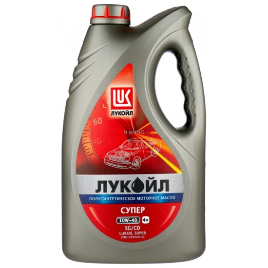 Масло моторное 10w40 4л Лукойл Супер п/с Масло моторное 10w40 4л Лукойл Супер п/с